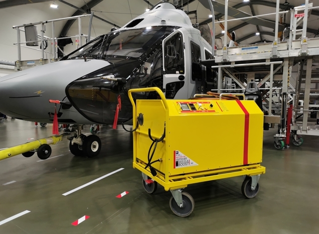 e-GPU SAD101SB26 helicopter -AIRBUS H160 Marine maintenance